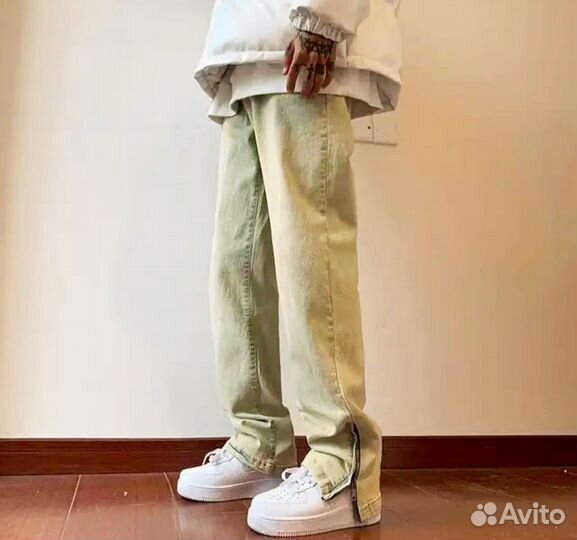 Джинсы zara flared