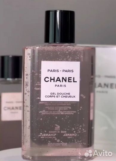 Chanel Paris-Paris набор с гелем для душа