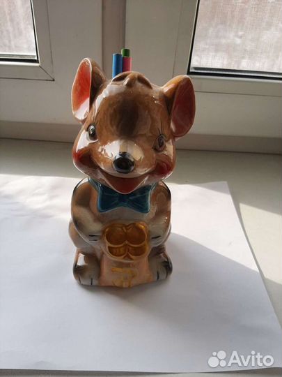 Карандашница керамическая