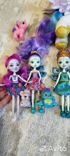 Куклы энчантималс, пони, единороги, Селестия