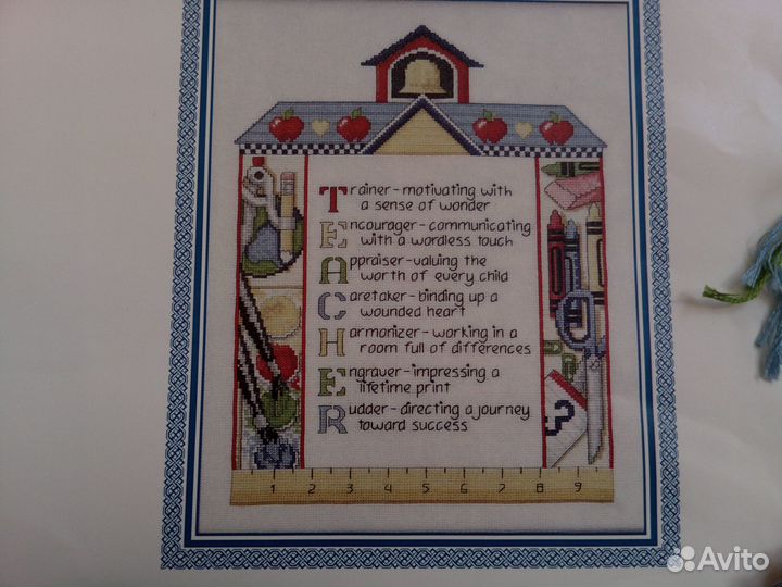 Раритетный набор для вышивки крестом