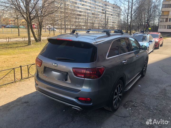 Багажник на крышу Turtle на Kia Sorento