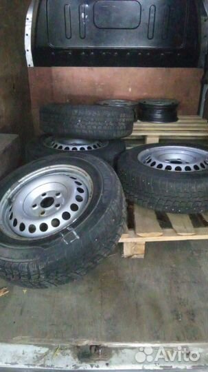 Колеса в сборе r16c зимние