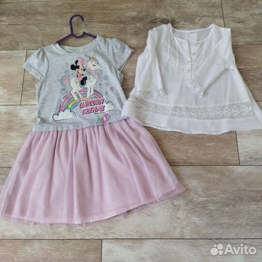 Платье Микки и единорог Georgе, рубашка, блузка