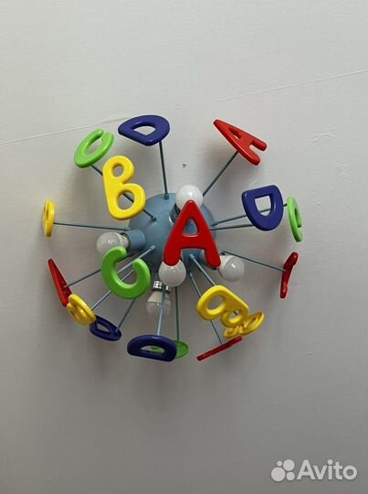 Люстра потолочная бу