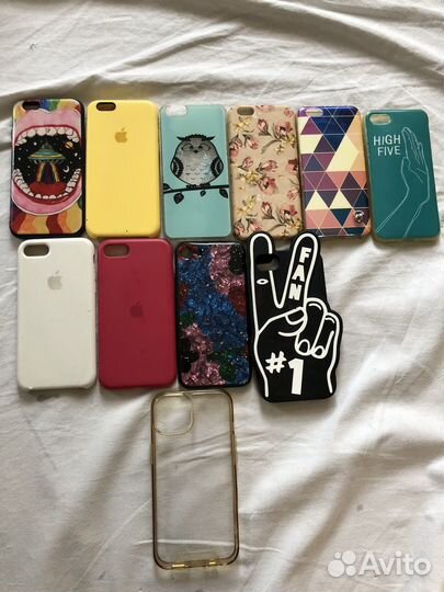 Чехлы на айфон 6,7,8,11