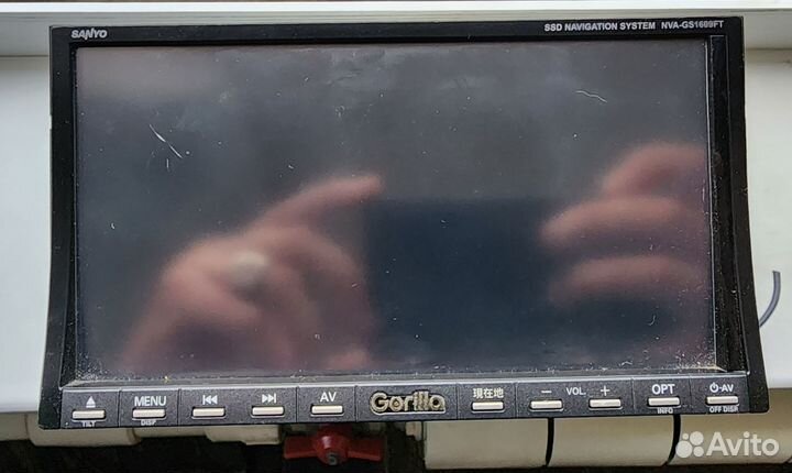 Японская автомобильная магнитола Sanyo