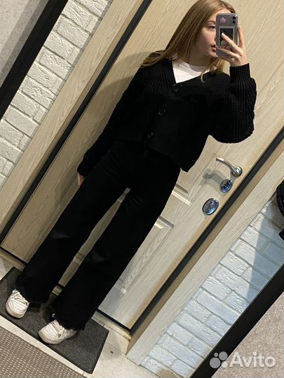 Джинсы прямые mango