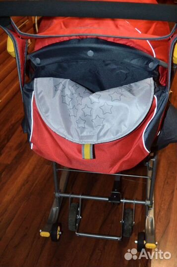 Детские санки коляска ника