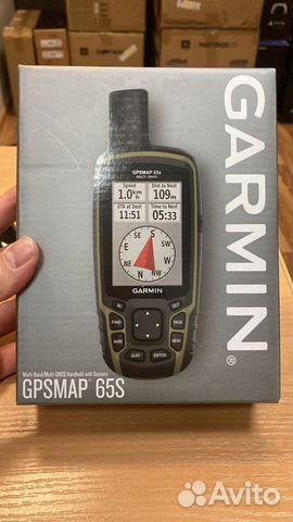 Туристический навигатор garmin gpsmap 65s