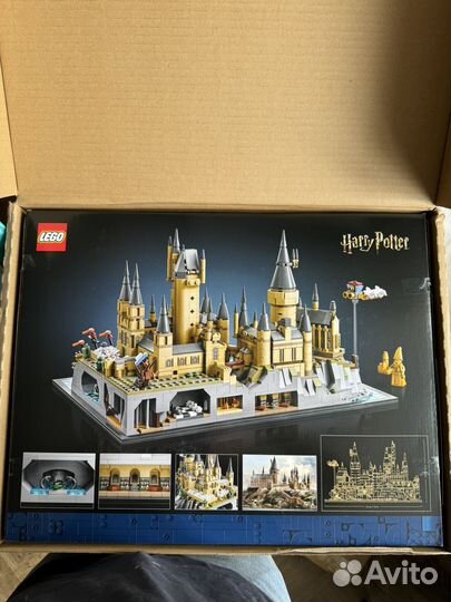 Замок хогвартс lego Гарри Поттер