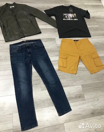 Мужские вещи пакетом 52 размер