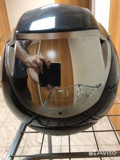 Мотошлем Reevu с зеркалом заднего вида