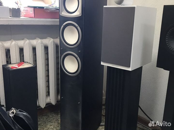 Klipsh R26;Yamaha ns9502,Energy A3+2,KEF Q-150,B&W