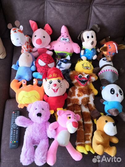 Мягкие игрушки пакетом для автоматов