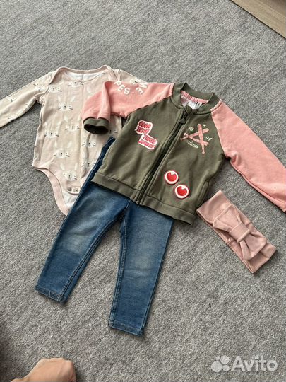 Вещи на девочку 80см