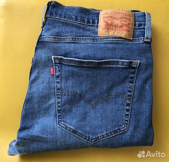 GAP и Levis 512 36/34 джинсы за комплект