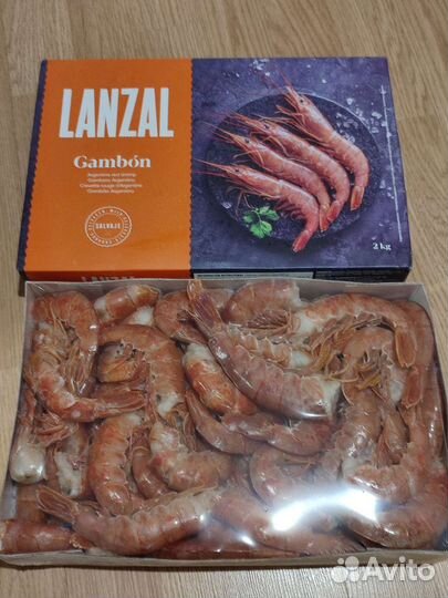 Лангустины С0 Креветки Без Головы