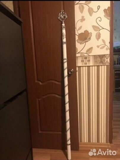 Посох деда мороза на авитодоставку для Д