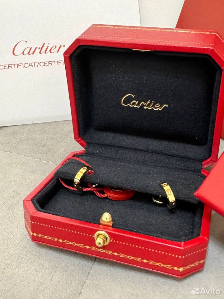 Cartier серьги