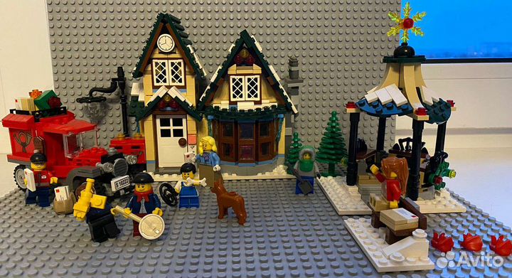 Lego 10222 Зимняя деревенская почта, оригинал