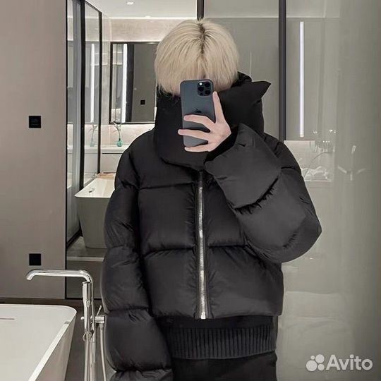 Пуховик Rick Owens Cropped Jacket