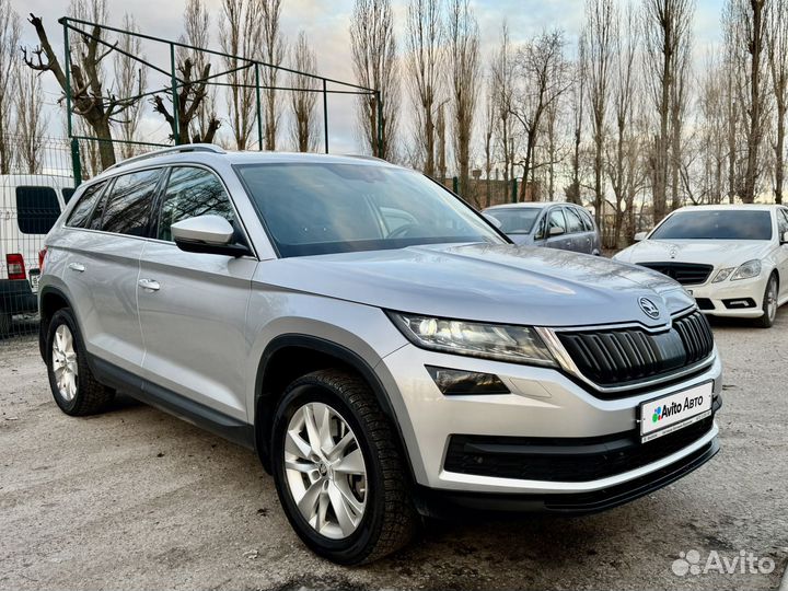 Skoda Kodiaq 2.0 AMT, 2018, 210 000 км