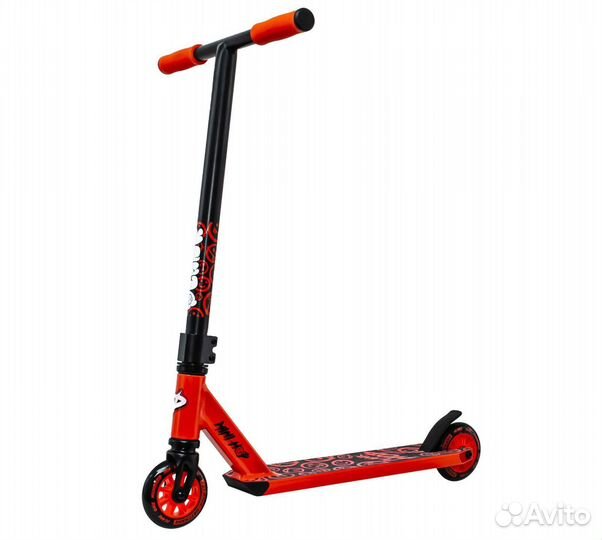 Трюковой самокат Plank Minihop Красный