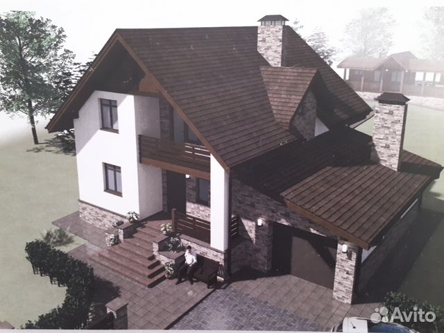 Продаю проект дома с гаражом из газосиликата в Нижнем Новгороде ...