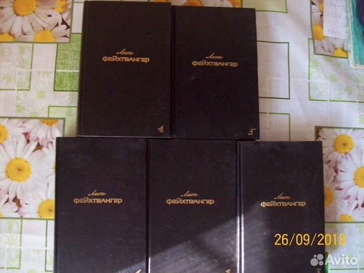 Собрание произведений Лиона Фейхтвангера в 5 томах