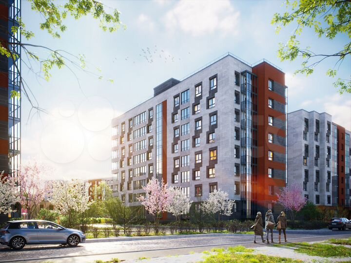 2-к. квартира, 50,3 м², 4/8 эт.