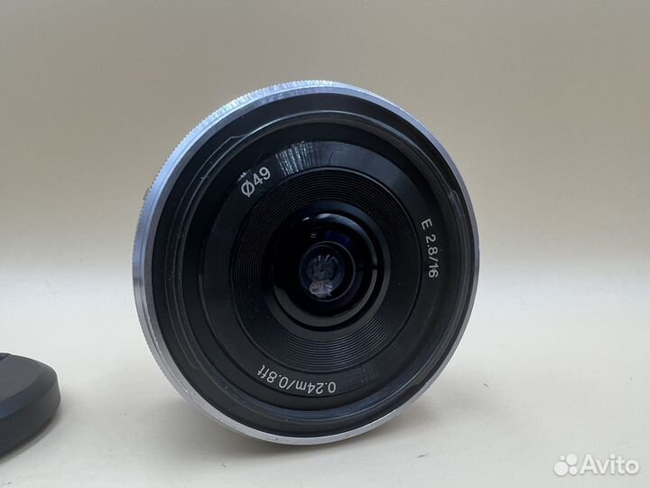 Sony 16mm f/2.8e