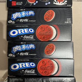 Oreo x Coca Cola Zero печенье и газировка