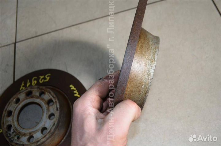 Диск тормозной задний диски Passat B6 Golf Tiguan