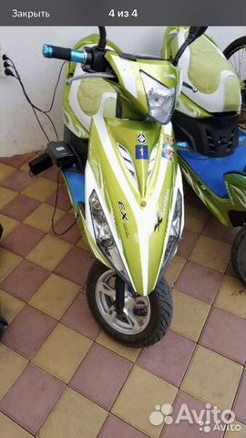 Электромопед электроскутер benlin