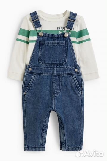 Комбинезон джинсовый для мальчика 98 hm ca
