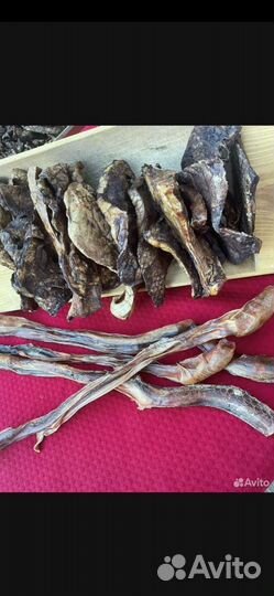 Бычий корень и лёгкое для собак