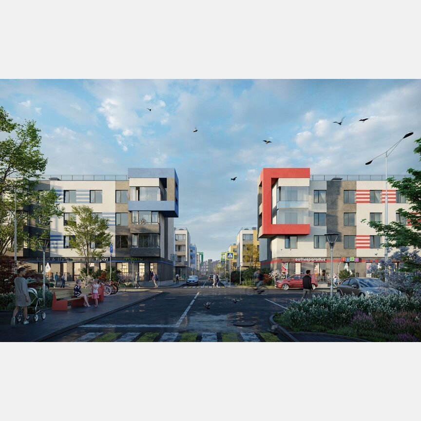 2-к. квартира, 62 м², 4/4 эт.