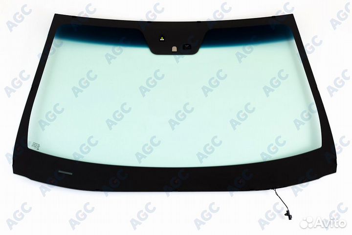 Лобовое стекло hyundai santa FE12-18+эо дворн.+дд
