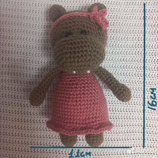 Игрушка бегемот