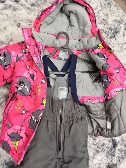 Зимний костюм для девочки 104