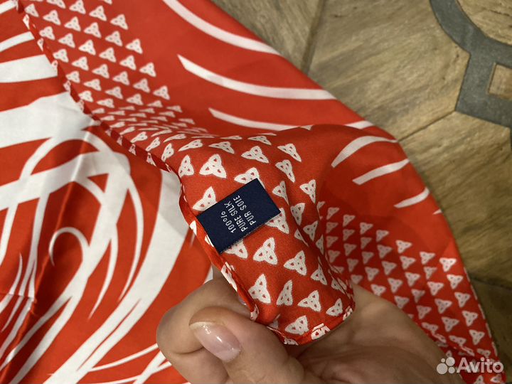Шелковый платок италия оригинал новый