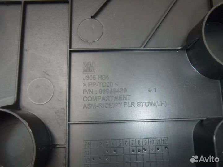 Накладка панели приборов Chevrolet Cruze F16D3