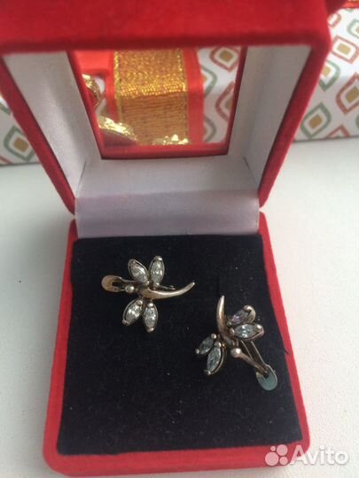 Серебряные серьги