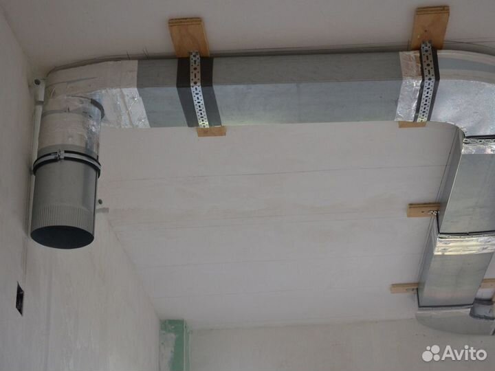 Монтаж приточной вентиляции «под ключ»