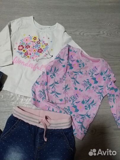 Одежда на девочку 86 (пакетом)
