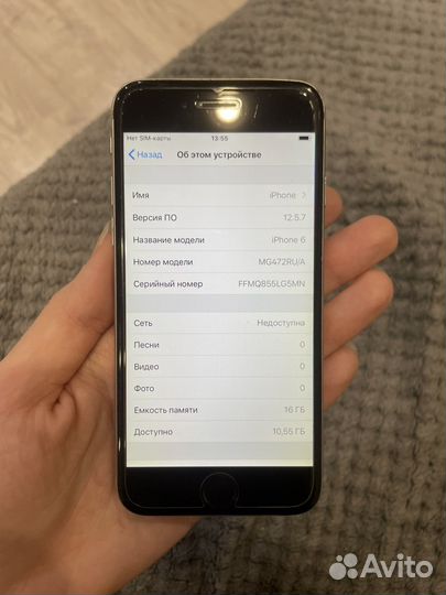 iPhone 6, 16 ГБ