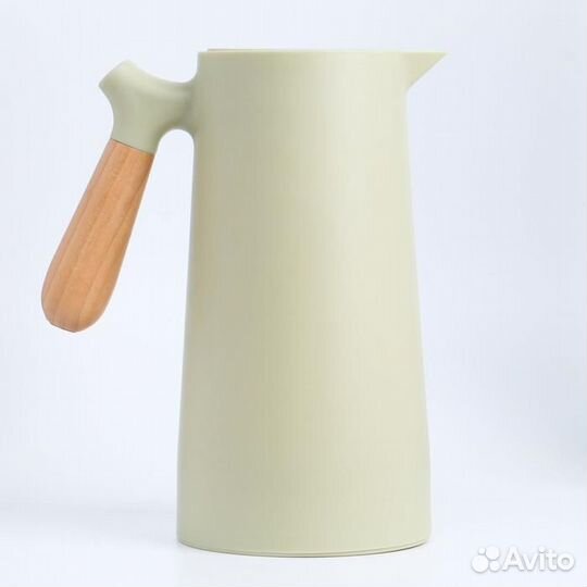 Термос-кофейник 1 л, сохраняет тепло 24 ч, 24.5 х