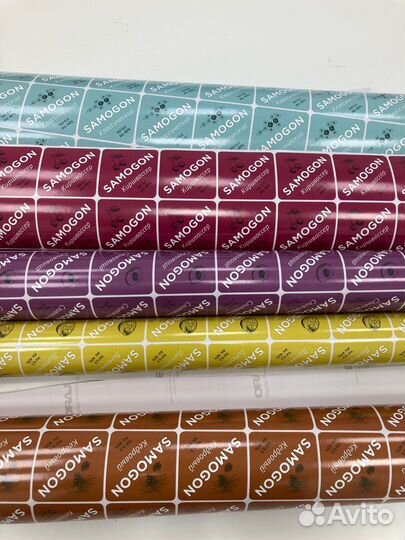 Печать наклеек этикеток стикеров оптом любой формы