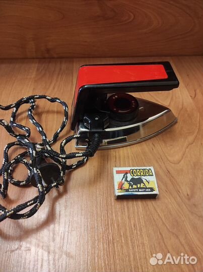 Утюг дорожный складной СССР